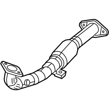 Mopar 68081930AG Exhaust Pipe