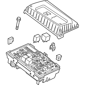 GM 22983021 Fuse & Relay Box