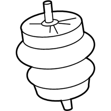 Nissan 11220-1EA0A Insulator-Engine Mounting, Front