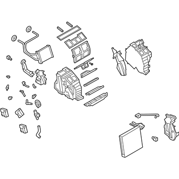 Infiniti 27110-EH15A Heating Unit Assy-Front