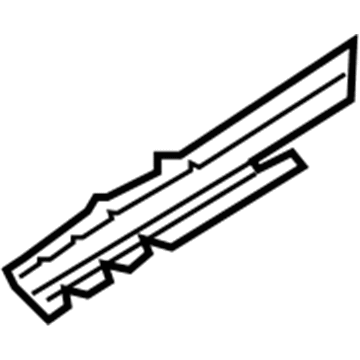 BMW 54-10-7-209-212 Mechanism, Wind Deflector