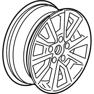 GM 94538393 Wheel, Alloy