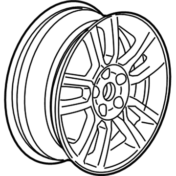 GM 95040757 Wheel Rim-16X6