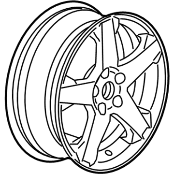 GM 95040754 Wheel, Alloy