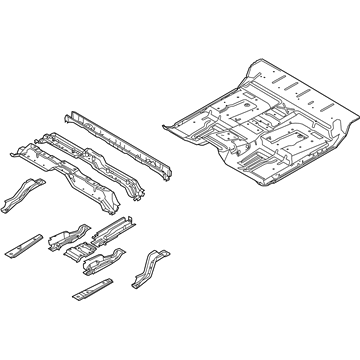 Ford BL3Z-1511135-B Floor Pan