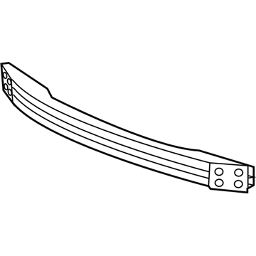 Honda 71130-TLA-A00 Beam, FR. Bumper
