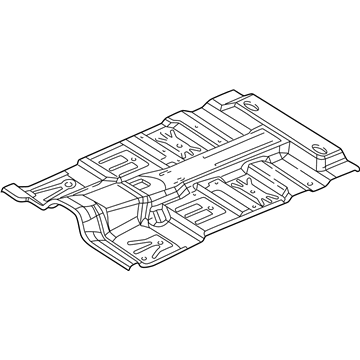 Mopar 55255746AD Panel-Center Floor