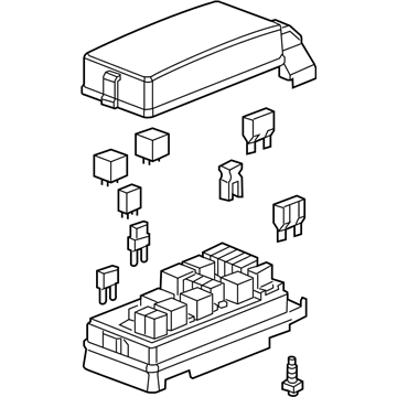 GM 15787553 Block Asm-Body Wiring Harness Junction