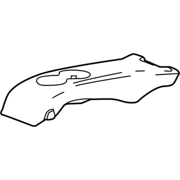 GM 23136131 Rear Console