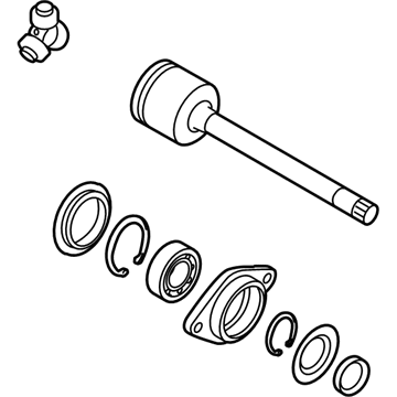 Nissan 39711-1AA0B Joint Assy-Inner