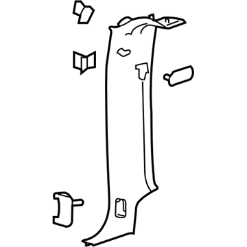 GM 15923941 Lock Pillar Trim