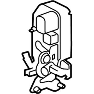 Mopar 55372857AB Rear Door Latch