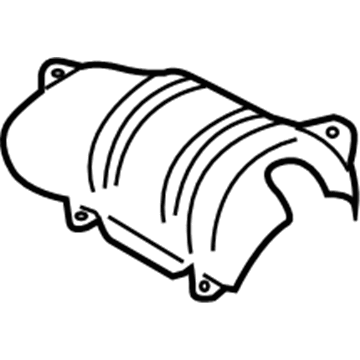 Lexus 25586-20060 Insulator, Manifold Converter, NO.1