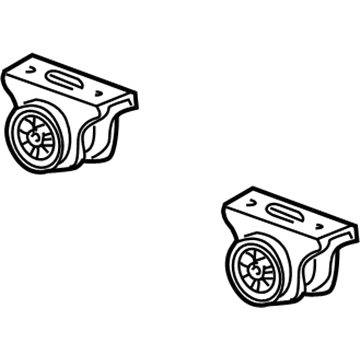 Honda 50710-S2A-000 Mounting A, RR. Differential