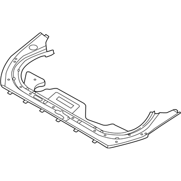 Hyundai 86361-B1000 Cover-Radiator Grille Upper