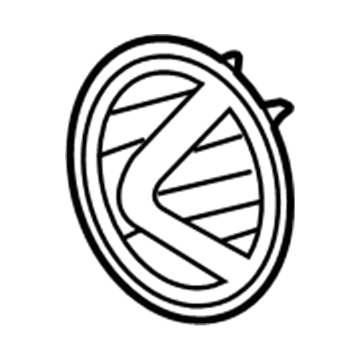 Lexus 75312-0E011 Radiator Grille Emblem Base