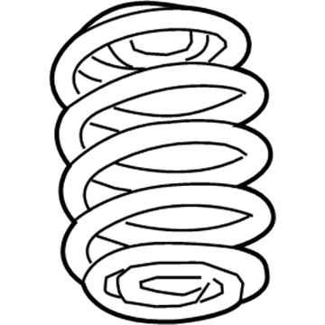 GM 13366736 Coil Spring