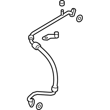 GM 19318254 Lower Pressure Hose