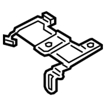 Hyundai 89510-A5000 Hinge Assembly-Rear Seat Cushion, LH