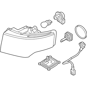 Ford BA8Z-13008-G Composite Assembly