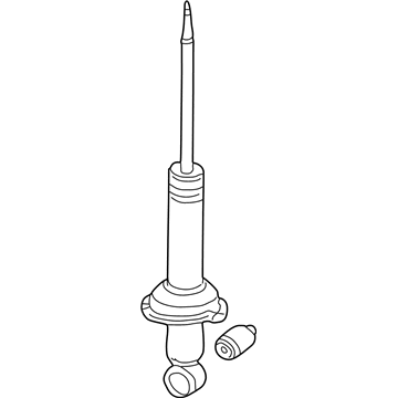 Acura 52611-S6M-A03 Shock Absorber Unit, Rear