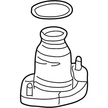 Acura 52675-S6M-801 Base, Rear Shock Absorber Mounting