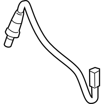 Nissan 226A0-1HC0A Heated Oxygen Sensor, Rear