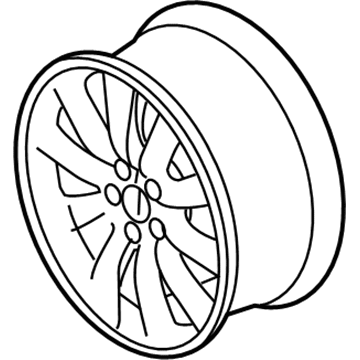 Ford CR3Z-1007-B Wheel, Alloy