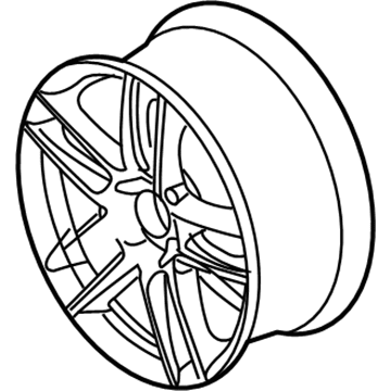 Ford DR3Z-1007-B Wheel, Alloy