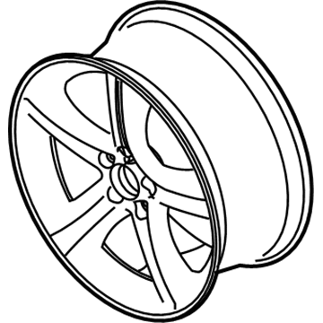 Ford DR3Z-1007-K Wheel, Alloy