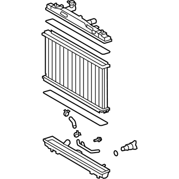 Toyota 16400-0P220 Radiator Assembly