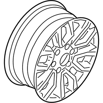 Ford KB3Z-1007-C Wheel, Alloy