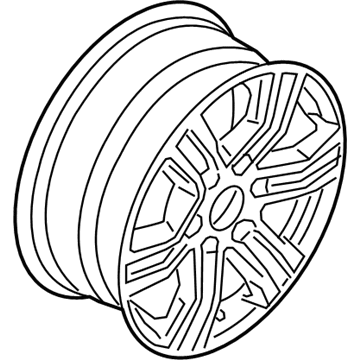 Ford KB3Z-1007-F Wheel, Alloy