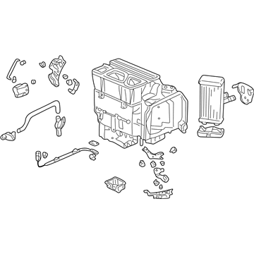 Honda 79100-S3Y-A52 Heater Unit