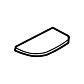 BMW 51-45-9-305-744 Insert Mat, Centre Console, Rear