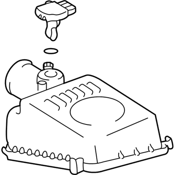 Toyota 17705-22150 Cap Sub-Assy, Air Cleaner