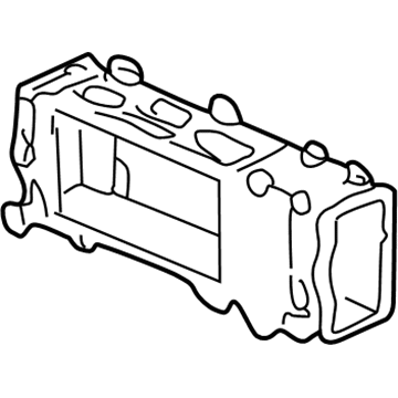 Honda 1J410-PHM-000 Case, Heat Sink