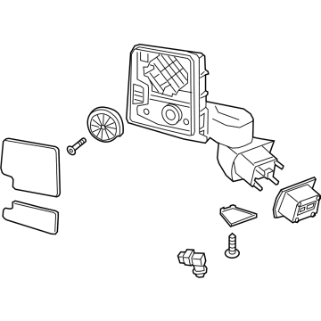 GM 84709926 Mirror Assembly