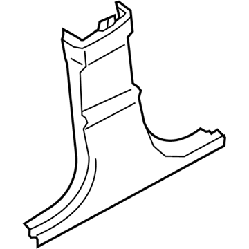 BMW 51-43-7-289-383 Cover, B-Column Bottom Left