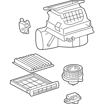 Toyota 87130-42150 Blower Assembly