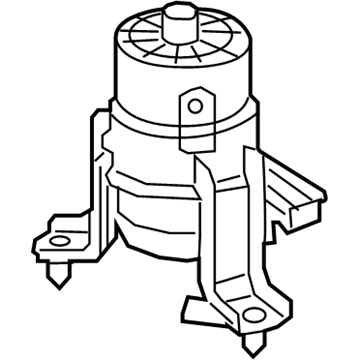 Lexus 12361-0P210 INSULATOR, Engine Mounting