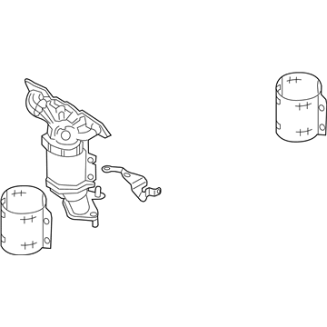 Ford DG9Z-5G232-D Manifold With Converter