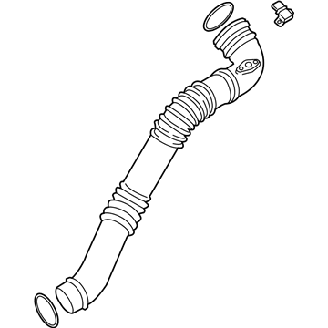 BMW 13-71-7-597-592 Charge-Air Duct