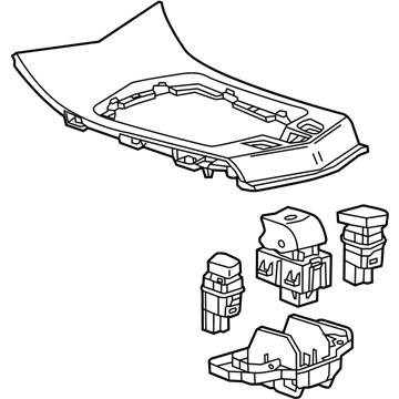 GM 23193566 Shift Panel