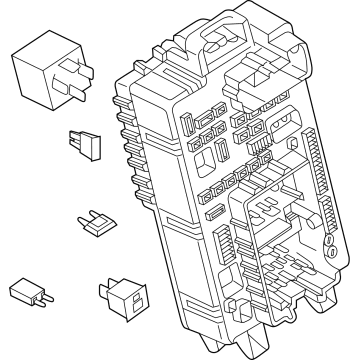 GM 84823330 Fuse & Relay Box