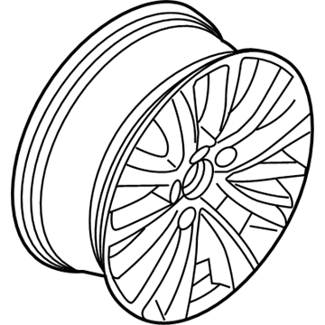 Ford FA1Z-1007-C Wheel, Alloy