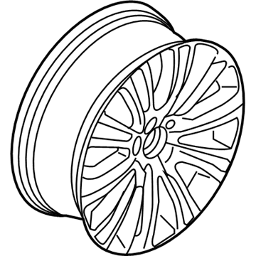 Ford FA1Z-1007-G Wheel, Alloy