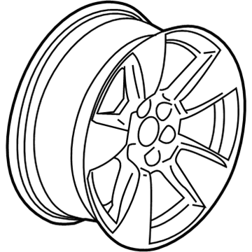 GM 84105762 Wheel, Alloy