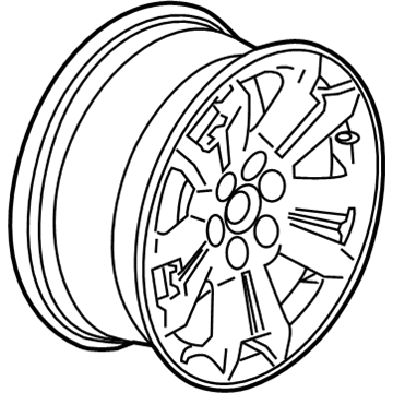 GM 23343590 Wheel, Alloy