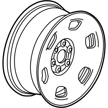 GM 84542606 Wheel, Steel